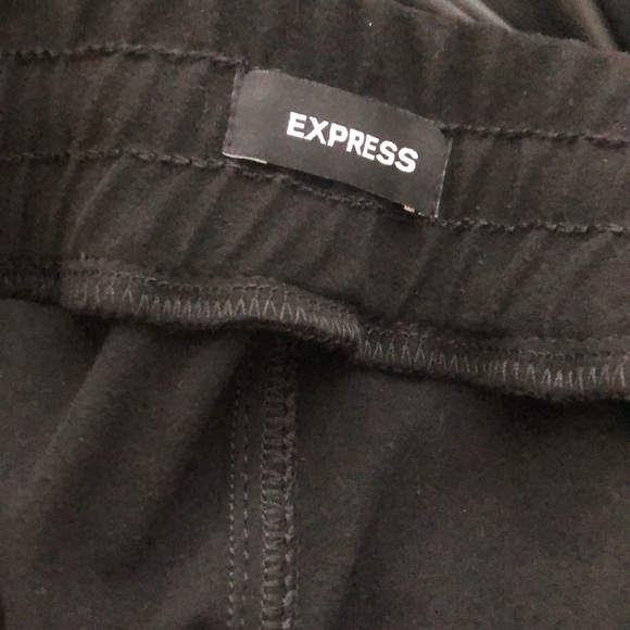 NWT!  High Waisted Faux Leather Joggers. - Picture 6 of 16